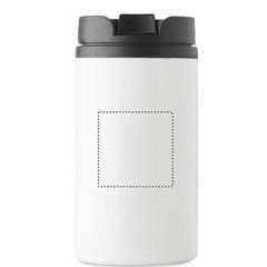 Vaso Doble Capa Antifugas 250ml | Trasero | 40 x 40