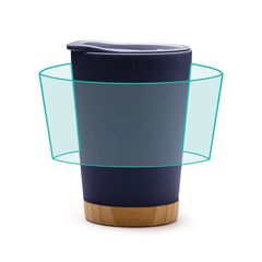 Vaso de doble pared de 290ml | ZONA2 | 210 x 70