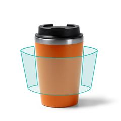 Vaso doble pared con dosificador | ZONA2 | 200 x 70