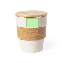 Vaso Ecológico 350ml | Frontal parte superior | 25 x 35