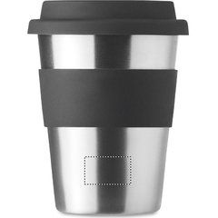 Vaso Inox con Tapa Silicona 350ml | MUG FRONT LOWER | 25 x 15