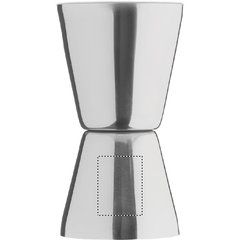 Vaso Medidor Inox Doble 25/40ml | Lado 2 | 15 x 20