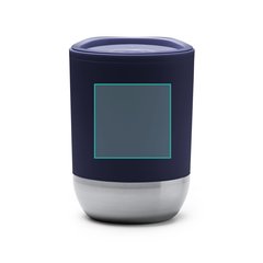 Vaso de PP reciclado doble pared y base acero | ZONA1 | 50 x 50