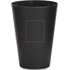 Vaso PP Reutilizable Eventos 300ml | Trasero Superior | 30 x 35