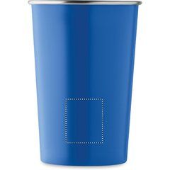 Vaso Reutilizable Acero 350ml | Trasero Inferior | 25 x 30