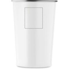 Vaso Reutilizable Acero 350ml | Trasero Superior | 30 x 35