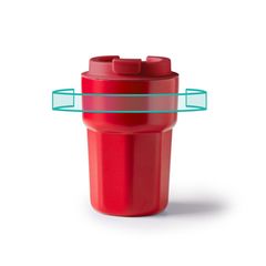 Vaso térmico de 350 ml de acero inoxidable | ZONA2 | 260 x 20