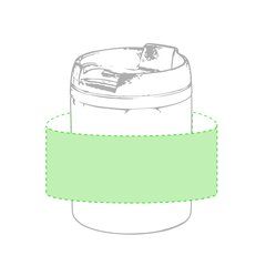 Vaso Térmico Acero 160ml con Tapa Dosificadora | Alrededor del vaso | 110 x 45