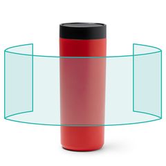 Vaso térmico de acero con doble pared | ZONA2 | 230 x 120