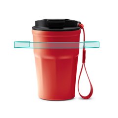 Vaso térmico de acero inox con recubrimiento cerámico | ZONA2 | 250 x 20