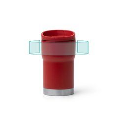 Vaso térmico de acero inoxidable con dosificador | ZONA2 | 210 x 20