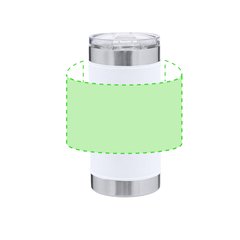 Vaso Térmico de Acero Inoxidable y PU | Area 1 | 180 x 70
