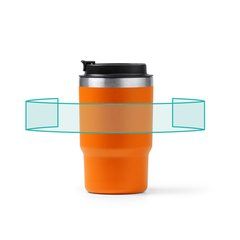 Vaso térmico de acero inoxidable reciclado | ZONA2 | 260 x 50