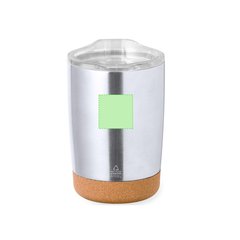 Vaso Térmico Inox 350ml Base Corcho | Area 2 | 30 x 30