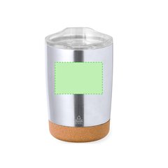 Vaso Térmico Inox 350ml Base Corcho | Area 3 | 60 x 40