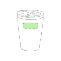 Vaso Térmico Inox. con Tapón Dosificador | En el frente | 50 x 20