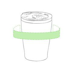 Vaso Térmico Inox. con Tapón Dosificador | Alrededor del vaso | 200 x 20