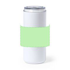 Vaso Térmico Sublimación con Tapa | Alrededor del Vaso | 190 x 100