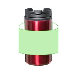 Vaso termo de acero inox. de colores (290 ml) | Alrededor del vaso | 140 x 70