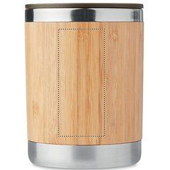 Vaso Termo Acero Inoxidable y Bambú | OPPOSITE OF HANDLE | 30 x 70