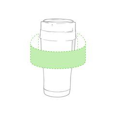 Vaso termo personalizado de acero inox. brillante (450 ml) | Area 5 | 125 x 40