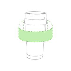 Vaso termo personalizado de acero inox. brillante (450 ml) | Area 6 | 200 x 40