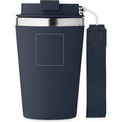 Vaso de viaje con correa | Frontal Superior | 35 x 40