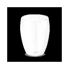 Vaso de vidrio de doble pared 350ml | Cuerpo lateral 2 | 30 x 50
