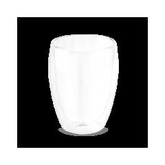 Vaso de vidrio de doble pared 350ml | Cuerpo lateral | 60 x 40