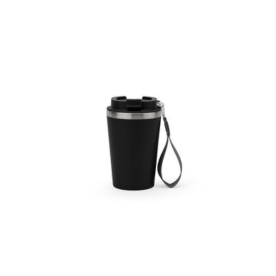 Vaso de acero con tapa hermética