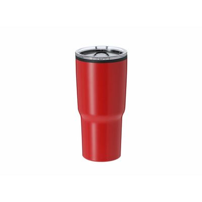 Vaso térmico 580 ml dosificador en tapa transparente Roj
