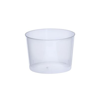 Vaso de 210 ml reutilizable translúcido