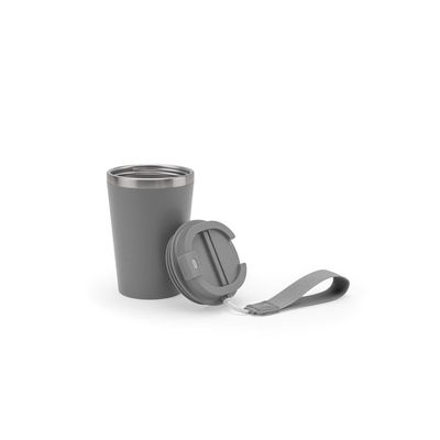 Vaso de acero con tapa hermética