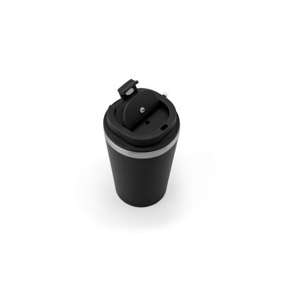 Vaso de acero con tapa hermética