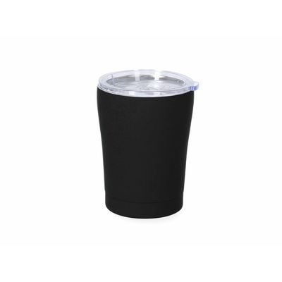 Vaso Térmico Acero Inoxidable 350 ml acabado caucho Neg
