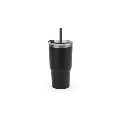 Vaso de Acero Inoxidable 600ml Negro