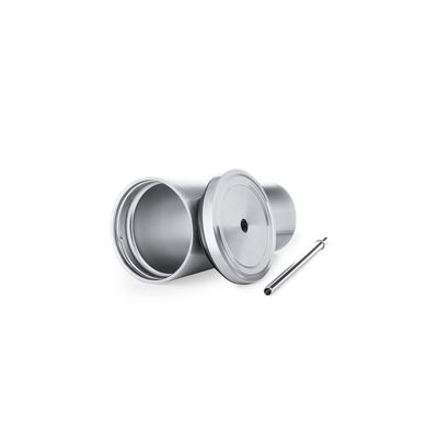 Vaso Térmico Inox Mate con Pajita