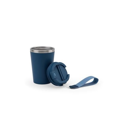 Vaso de acero con tapa hermética