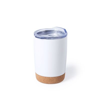 Vaso Térmico Acero Inox y Corcho 380 ml