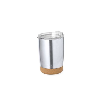 Vaso Térmico Inox 350ml Base Corcho