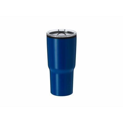 Vaso térmico 580 ml dosificador en tapa transparente Azul