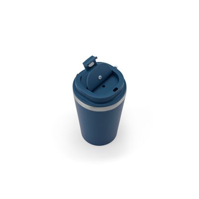 Vaso de acero con tapa hermética