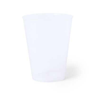 Vaso translúcido reutilizable resistente Trans