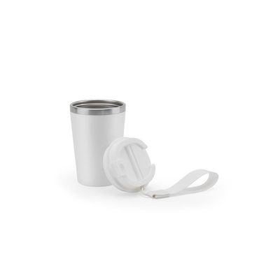 Vaso de acero con tapa hermética