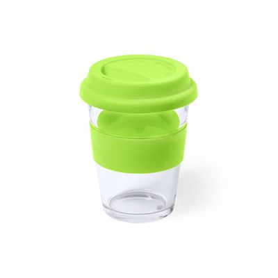 Vaso Cristal con Tapa Silicona Vec