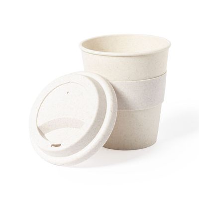 Vaso PP Tapa y Protección 350ml