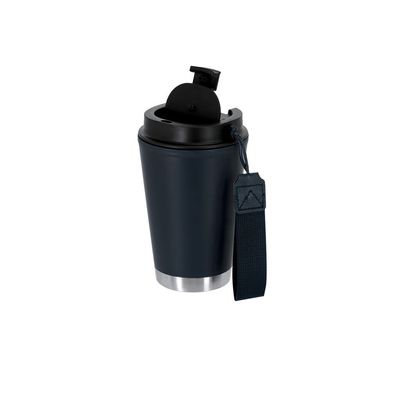 Vaso térmico con tapa hermética y cinta