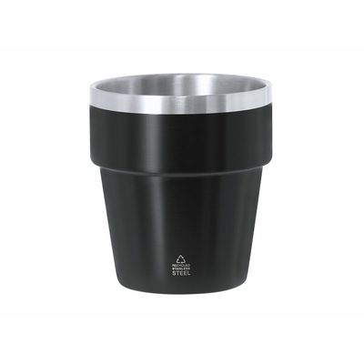 Vaso térmico acero reciclado 250 ml Neg