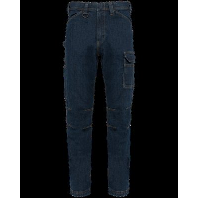 Vaquero multibolsillos hombre Denim Blue Rinse 40 Fr