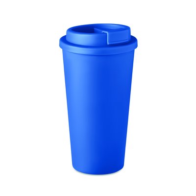 Vaso PP Térmico Reutilizable 475ml Azul